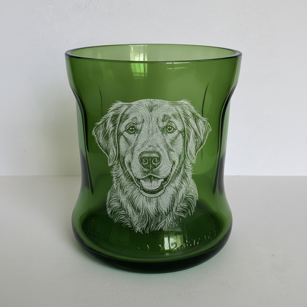 Dog Portrait Engraved